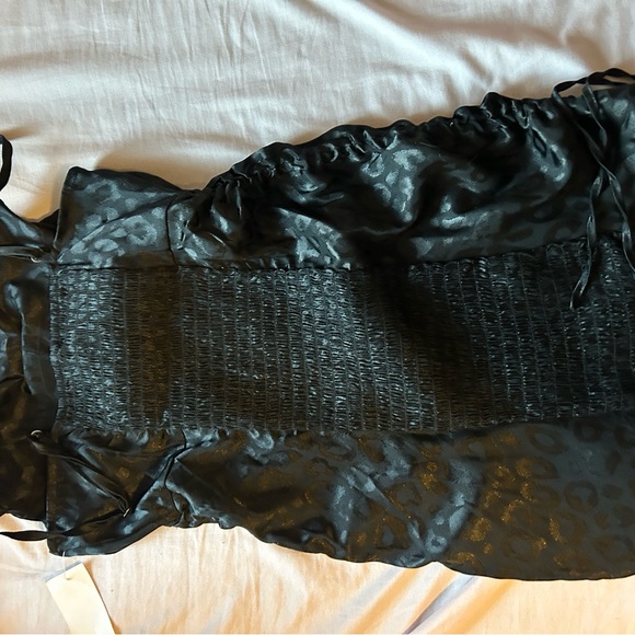 NWT black cheetah print dress from target - Picture 4 of 4